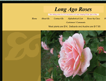 Tablet Screenshot of longagoroses.com